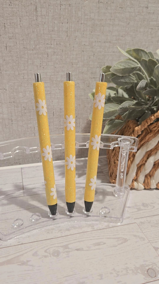 Daisy Glitter Pen